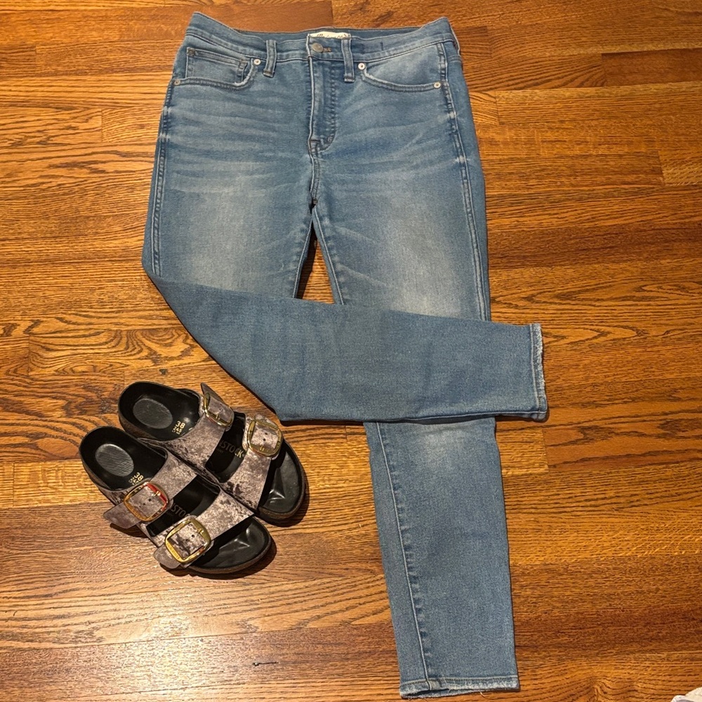 Madewell Light Blue Skinny Jeans Size 27